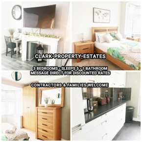SOUTHEND ON SEA l 3 BEDROOM HOME WITH GARDEN l FREE STREET PARKING l 6 SINGLE BEDS OR 4 SINGLES 1X DOUBLE l